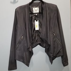 BB Dakota Black Suede Jacket